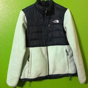 Mint the north face coat